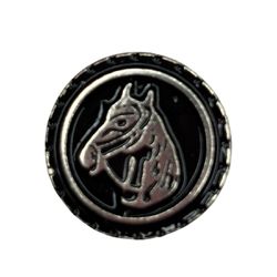 Aplique de Metal Broche para Chapéu Modelo Cavalo ... - CLUB 21 COUNTRY