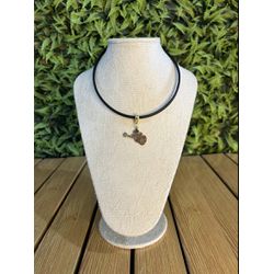 Choker Feminina Detalhe Dourado com Regulagem - A... - CLUB 21 COUNTRY