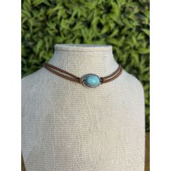 Choker Country Feminino com Regulagem - ACESSORIO... - CLUB 21 COUNTRY