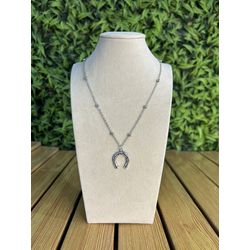 Colar Corrente Feminino Cor Prata com Regulagem -... - CLUB 21 COUNTRY