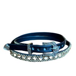 Bandinha de Couro Diamond para Chapéu Com Detalhes... - CLUB 21 COUNTRY