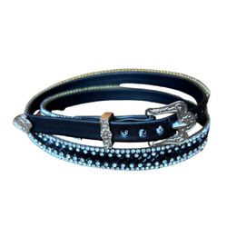 Bandinha de Couro Diamond para Chapéu Com Detalhes... - CLUB 21 COUNTRY