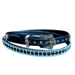 Bandinha de Couro Diamond para Chapéus com Detalhe... - CLUB 21 COUNTRY