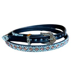 Bandinha de Couro Diamond para Chapéu Com Detalhes... - CLUB 21 COUNTRY