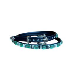 Bandinha de Couro Diamond para Chapéu Com Detalhes... - CLUB 21 COUNTRY
