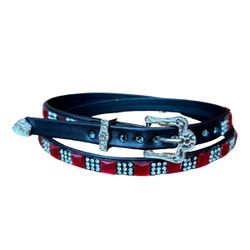 Bandinha de Couro Diamond para Chapéu Com Detalhes... - CLUB 21 COUNTRY