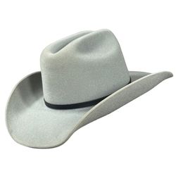 Chapéu Country Montana Gelo Aba 10 Aveludado Uniss... - CLUB 21 COUNTRY