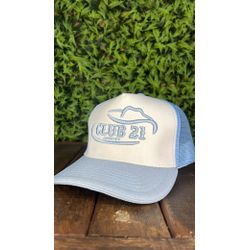 Boné Country Sertanejo Club21 Country Cor Azul Cla... - CLUB 21 COUNTRY