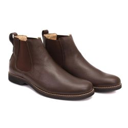 Bota Masculina Estilo Chelsea com Elastico Lateral... - CLUB 21 COUNTRY