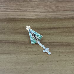 Aplique de Metal Broche para Chapéu Modelo Nossa S... - CLUB 21 COUNTRY