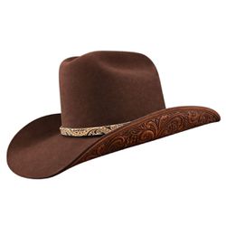 Chapéu Country Legado Café Aba 10 Unissex Bandinha... - CLUB 21 COUNTRY