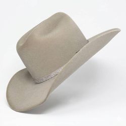 Chapéu Country Diamond Aba 10 Gelo com Bandinha de... - CLUB 21 COUNTRY