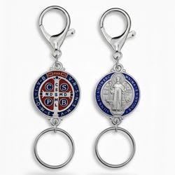 Chaveiro São Bento Prata - CHAVEIRO07 - CLUB 21 COUNTRY
