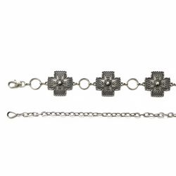 Cinto Corrente de Metal Country Prata Velho - CINT... - CLUB 21 COUNTRY