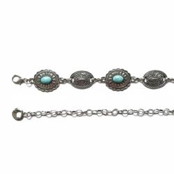 Cinto Corrente de Metal Country com Detalhes Esmal... - CLUB 21 COUNTRY