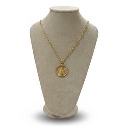 Colar Dourado Feminino Nossa Senhora - CODIGO48 - CLUB 21 COUNTRY