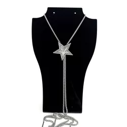 Gravatinha Estrela Prata - CODIGO43 - CLUB 21 COUNTRY