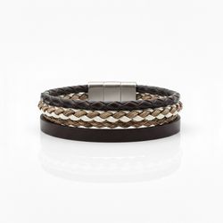 Pulseira de Couro Sintético Country - PULSEIRA23 - CLUB 21 COUNTRY