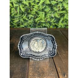 Fivela Country Cowboy Unissex Boi Dourado - FIVELA... - CLUB 21 COUNTRY