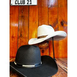 Kit 2 Chapéu Arizona Country Branco com Bandinha d... - CLUB 21 COUNTRY