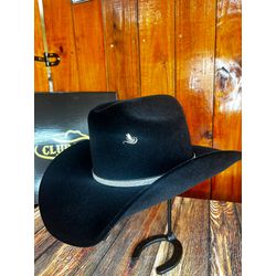 Chapéu Country Diamond Preto com Bandinha de Stras... - CLUB 21 COUNTRY