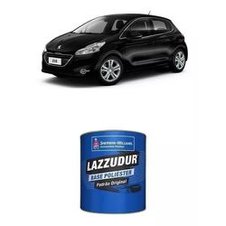 Tinta Automotiva Pol 900ml Lazzuril Preto Perla Pe... - Almeida Construart e Soluções