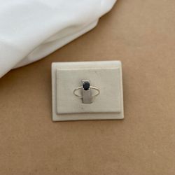 SolitÁrio ZircÔNIA Oval Ônix - 25515C - C Martiniano Joias
