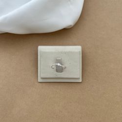 SOLITÁRIO ZIRCÔNIA 2MM ARO ONDAS PONTO DE LUZ - 27... - C Martiniano Joias