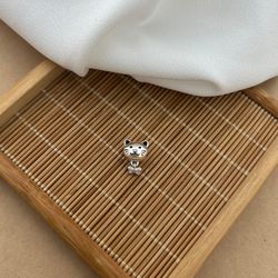 SEPARADOR GATINHO COM LACINHO CRAVEJADO - 25785 - C Martiniano Joias