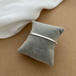 BRACELETE FIO QUADRADO 3MM COM TRAVA - 26341 - C Martiniano Joias