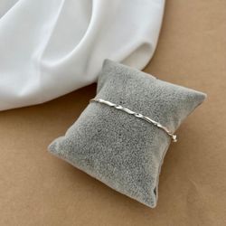 BRACELETE TRABALHADO TORCIDO DE TRAVA - 27433 - Paraíso da Prata