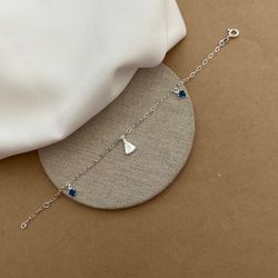 Pulseira Nossa Senhora 2 Coracoes Zirconia Safira ... - C Martiniano Joias
