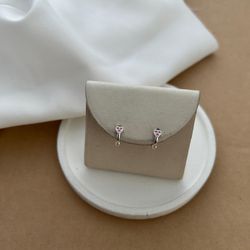 ARGOLINHA COM CORAÇÃO DE ZIRCÔNIA ROSE DE CLICK - ... - C Martiniano Joias