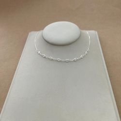 CHOKER COM 8 ZIRCÔNIA NAVETE CRISTAL CARTIER 35CM ... - C Martiniano Joias