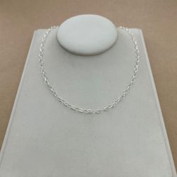 Corrente Elos Corações Vazados 45CM - 26697 - C Martiniano Joias