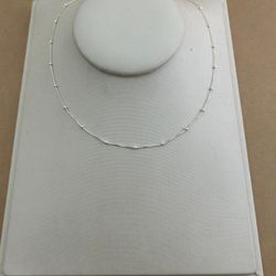 CORRENTE VENEZIANA COM BOLINHA PEQUENAS 40CM - 271... - C Martiniano Joias