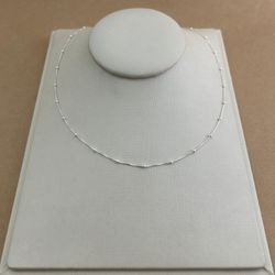 CORRENTE VENEZIANA COM BOLINHA PEQUENAS 45CM - 271... - C Martiniano Joias