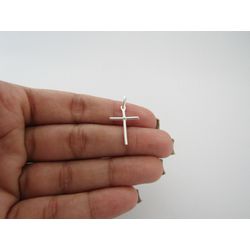 Pingente Cruz Pequena Detalhe Fio Nó Centro - 2687... - C Martiniano Joias