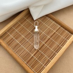 PINGENTE DIFUSOR PEDRA NATURAL CRISTAL - 26317A - C Martiniano Joias