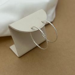 ARGOLA FIO TORCIDO DE TRAVAS (3,2 x 3,2cm) - 27067 - C Martiniano Joias
