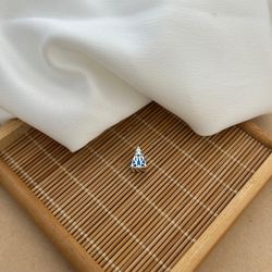 BERLOQUE SEPARADOR DE NOSSA SENHORA RESINADA AZUL ... - C Martiniano Joias