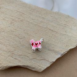 BERLOQUE SEPARADOR CARRINHO DE BEBÊ ROSA RESINADO ... - C Martiniano Joias