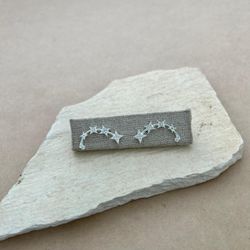BRINCO EARCUFF 4 ESTRELA DE 4 PONTAS COM MINI ZIRC... - C Martiniano Joias