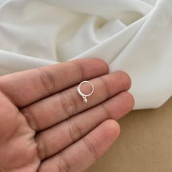 PIERCING ARGOLINHA COM FILEIRA DE 4 ZIRCÔNIAS E PI... - C Martiniano Joias