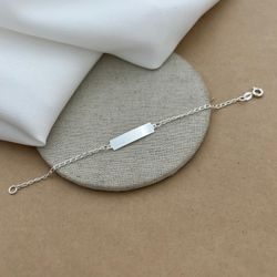 PULSEIRA INFANTIL PLAQUINHA - 26727 - Paraíso da Prata