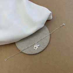 PULSEIRA CÍRCULO COM PATINNHA E ZIRCÔNIA CRISTAL P... - C Martiniano Joias