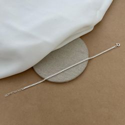 Pulseira Riviera Zircônia Cristal Com Extensor - 2... - C Martiniano Joias