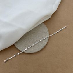 Pulseira Corações Zircônia Cristal - 26671 - C Martiniano Joias