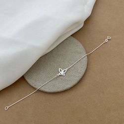 Pulseira Borboleta Vazada Veneziana - 26743 - C Martiniano Joias