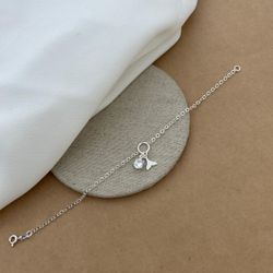 Pulseira Patuá Círculo Zircônia e Cauda De Sereia ... - C Martiniano Joias